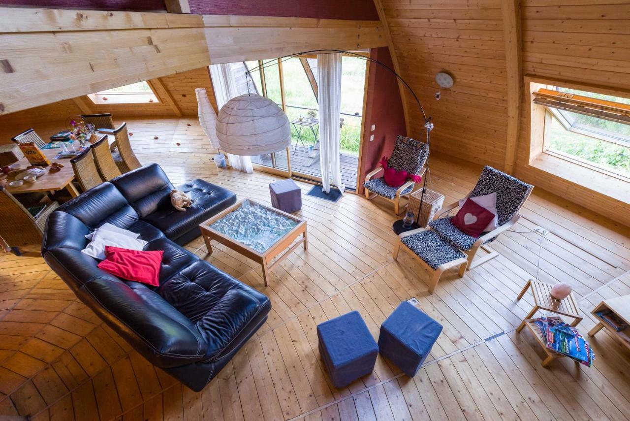 Au-Dela Des Nuages, Maison D'Hotes Insolite & Spa Aubessagne Ngoại thất bức ảnh